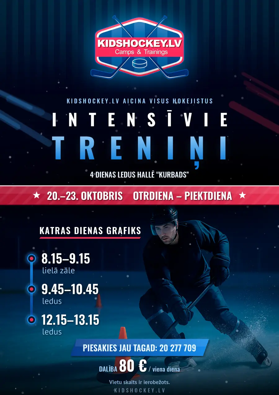 Intensivie trenini Kurbads, 20.-23. oktobris 2026